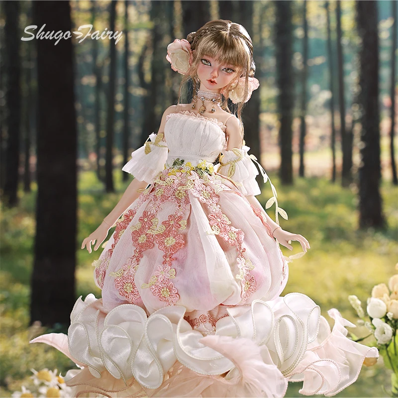 Vintage Fashion Doll - サキナドール 1/4 バリーフラワー クラゲ ファンタジー玩具 レジン製