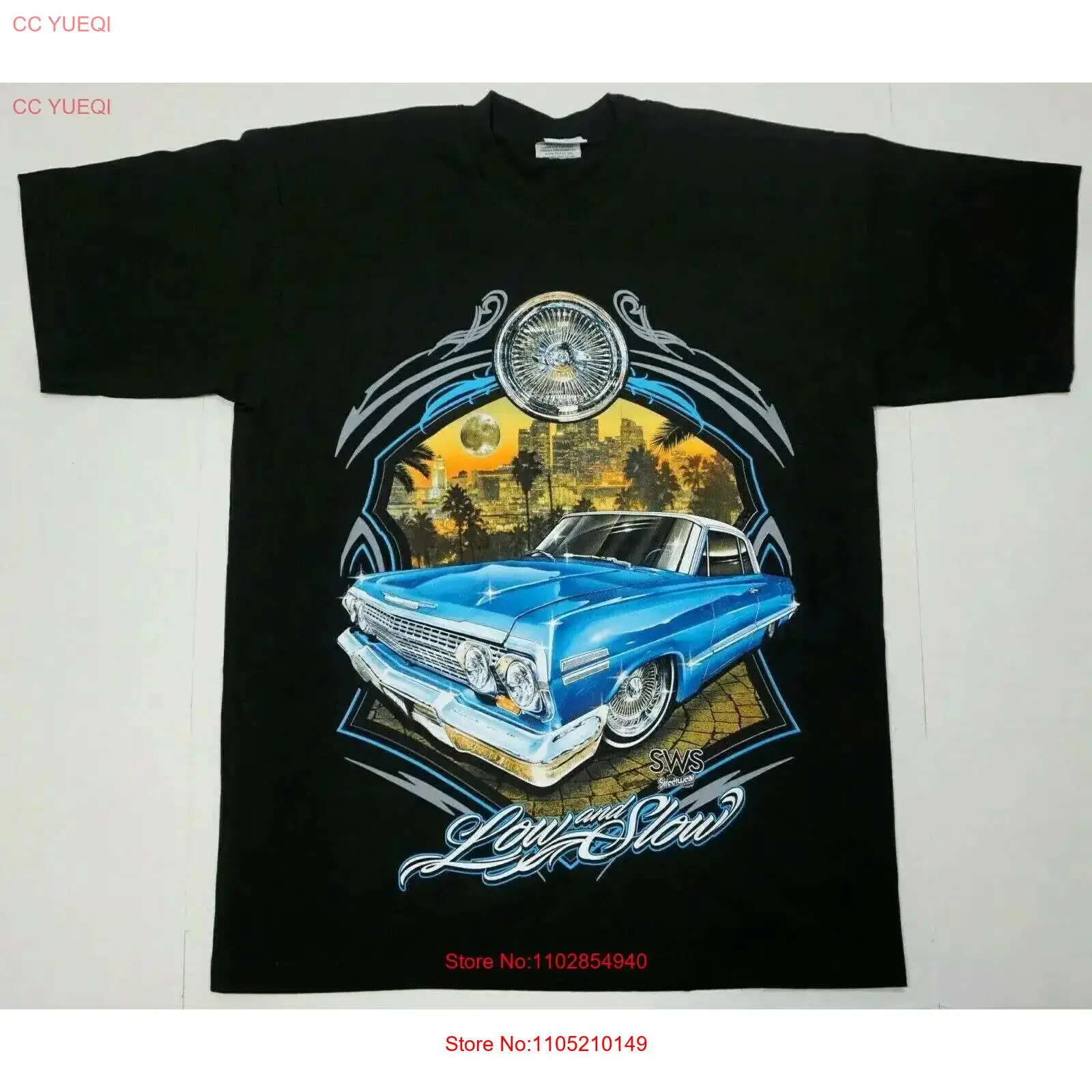 Vintage Urban Fashion - NEW LOWRIDER Low Slow T shirt