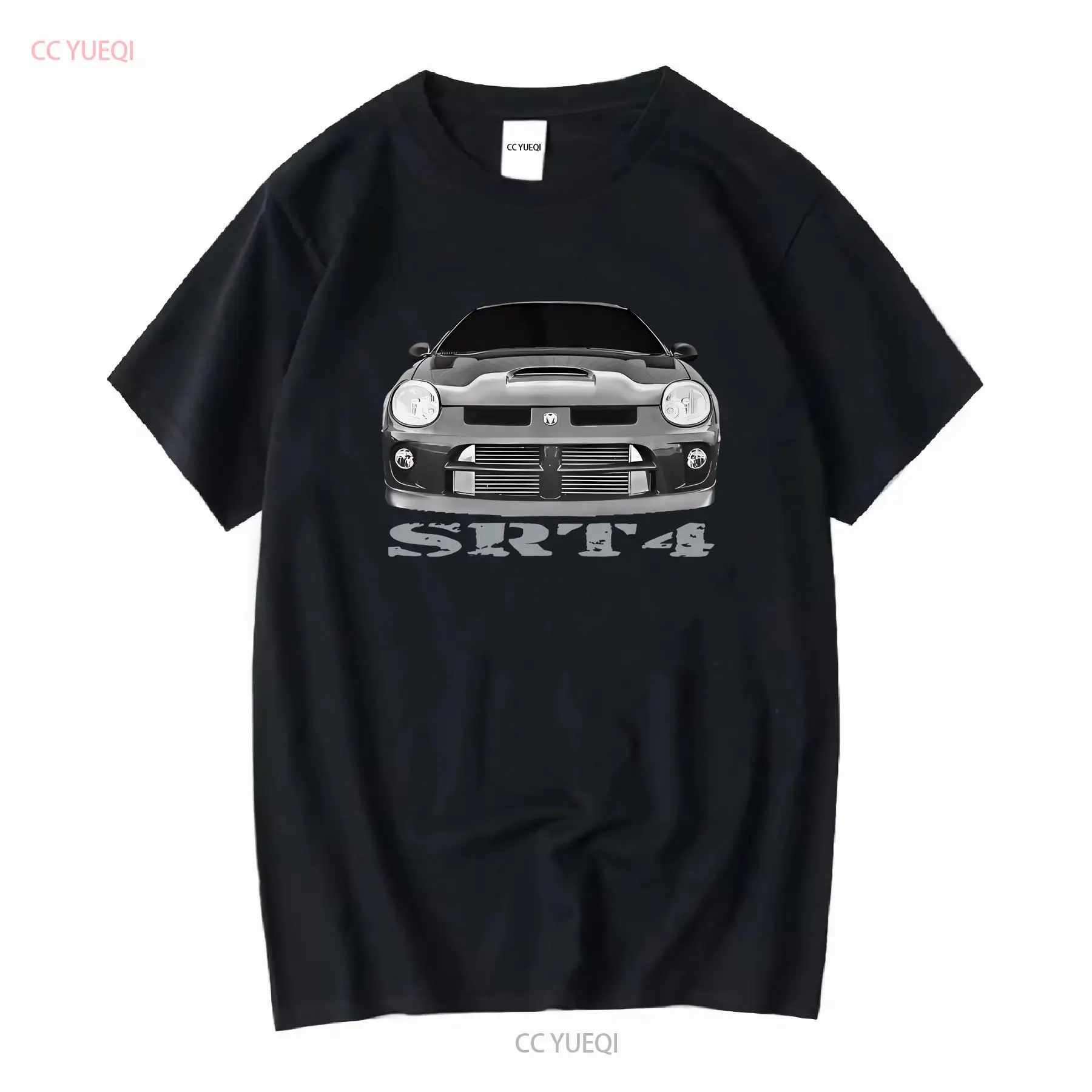 Vintage Urban Fashion - SRT4 アーバンストリートシリーズ Tシャツヴィンテージウォッシュユニセックス多用途快適なソフトスタイリッシュなデザイナー服通気性ファッション