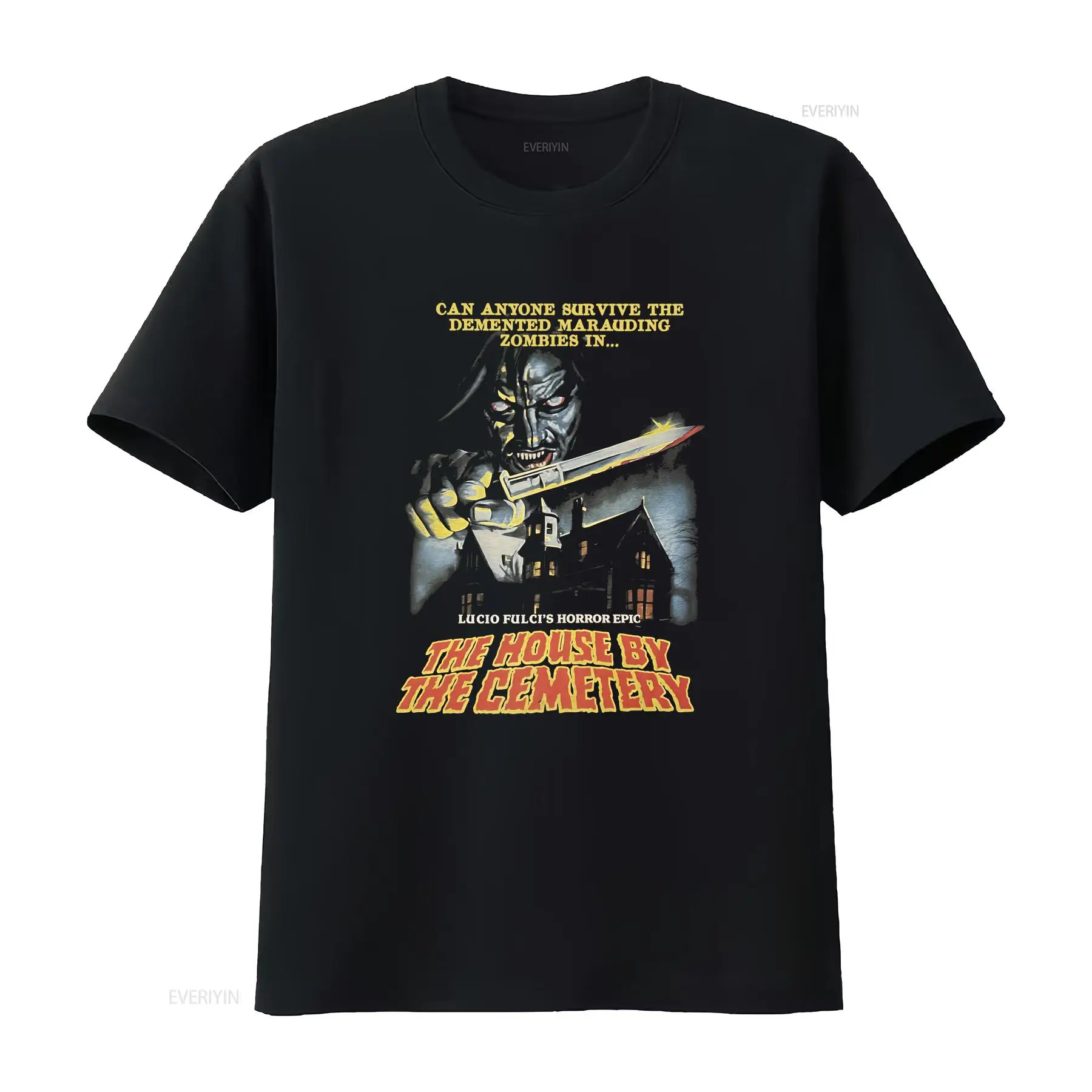 Vintage Fashion Videos - 墓地のそばの家 Tシャツ さまざまなサイズ ホラー VHS ビデオ