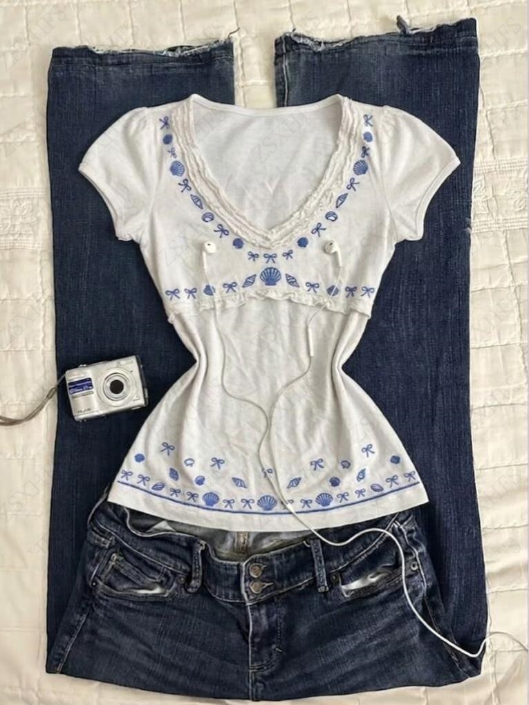Vintage Fashion Subculture - ヴィンテージパンク Tシャツ夏 90 年代スウィートガールストリートウェアサブカルチャーカジュアルクロップトップファムブラウン Y2k 美的トレンディスリム