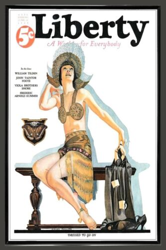 Vintage Fashion Magazine Covers - リバティファッションクチュールマガジン表紙イメージヴィンテージレトロスタイルメタルサインサイン
