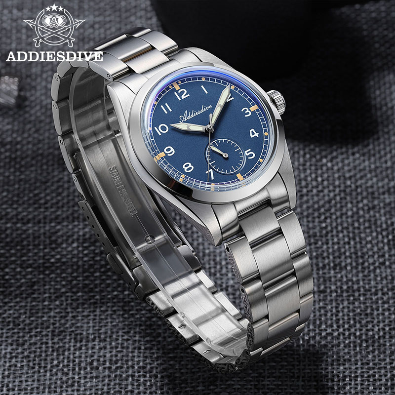 Vintage Fashion Complete - ADDIESDIVE AD2099 ヴィンテージクォーツ時計 VH60 ムーブメント 316L