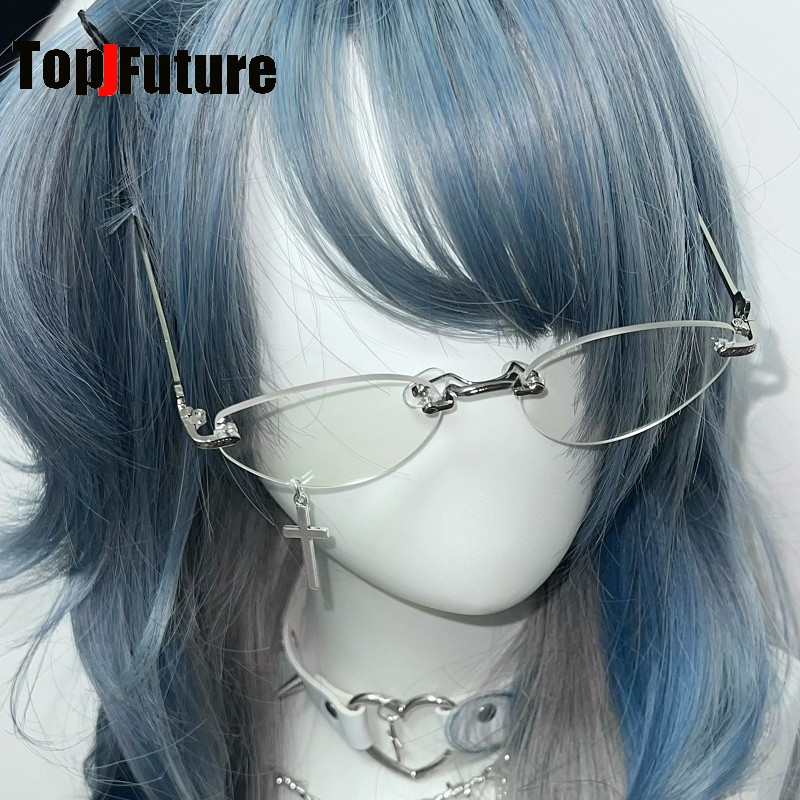 Vintage Fashion Subculture - Y2K ガール オルタナティブ サブカルチャー ミニマリスト リムレス
