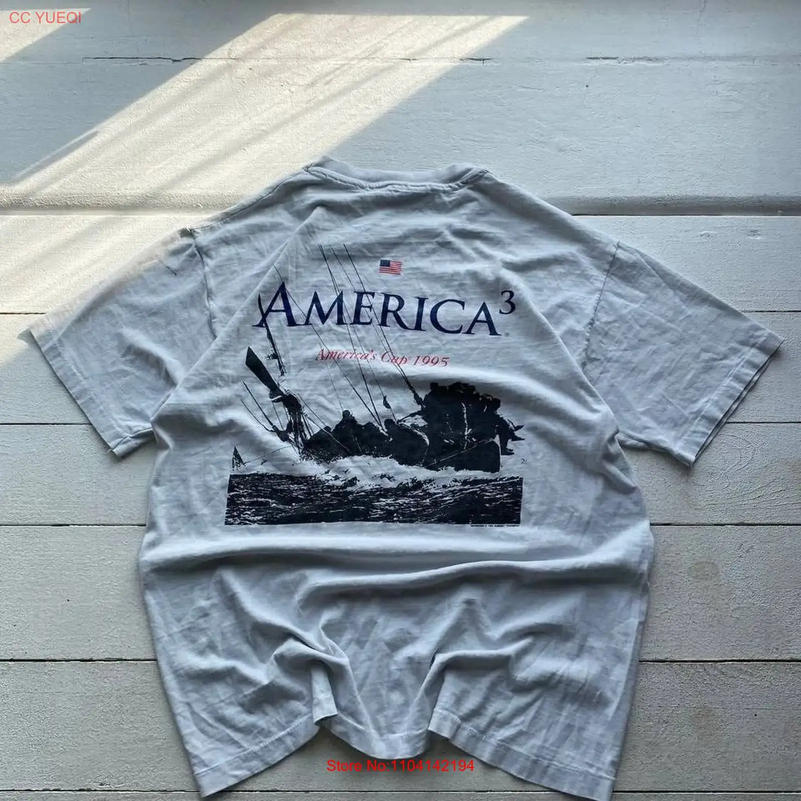1995 VTG アメリカカップ A3 T シャツ メンズ  - Vintage Fashion Archive のレビューと価格