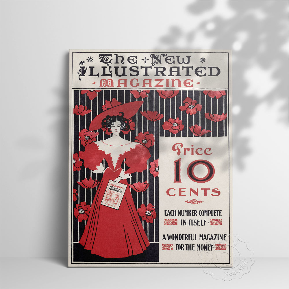 The Penny Magazine 1896 ヴィンテージ - Vintage Fashion Magazine Covers のレビューと価格