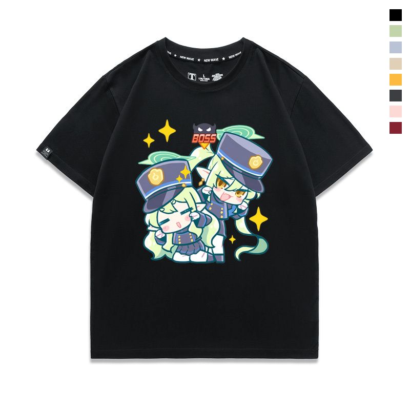 アニメブルーアーカイブ立花ひかるコスプレプリント半袖 Tシャ - Vintage Fashion Archive のレビューと価格