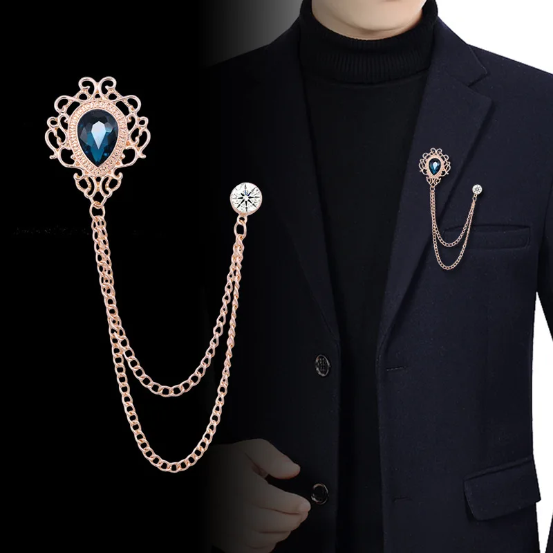 新しいヴィンテージタッセルチェーンラインストーンクリスタルラ - Vintage Fashion Jewelry のレビューと価格