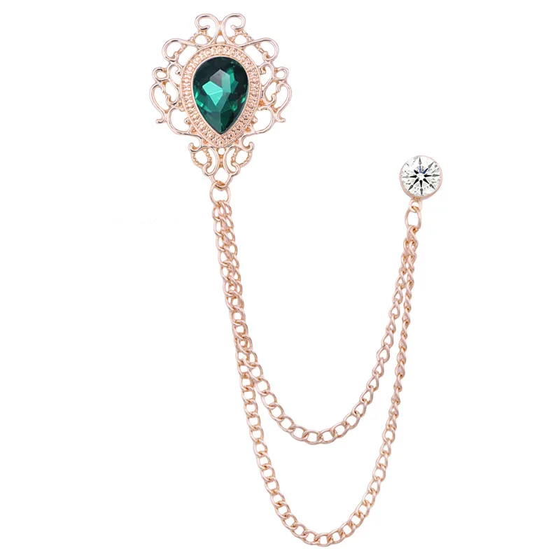 新しいヴィンテージタッセルチェーンラインストーンクリスタルラ - Vintage Fashion Jewelry のレビューと価格