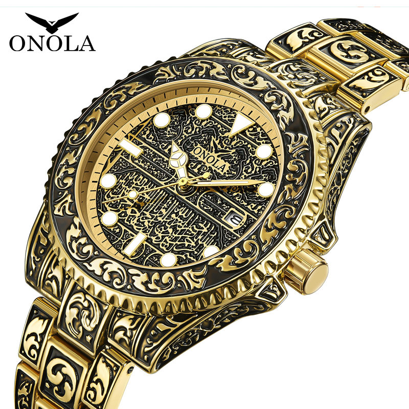 ONOLA ブランドヴィンテージ腕時計マン防水オリジナルスチ - Vintage Fashion Complete のレビューと価格