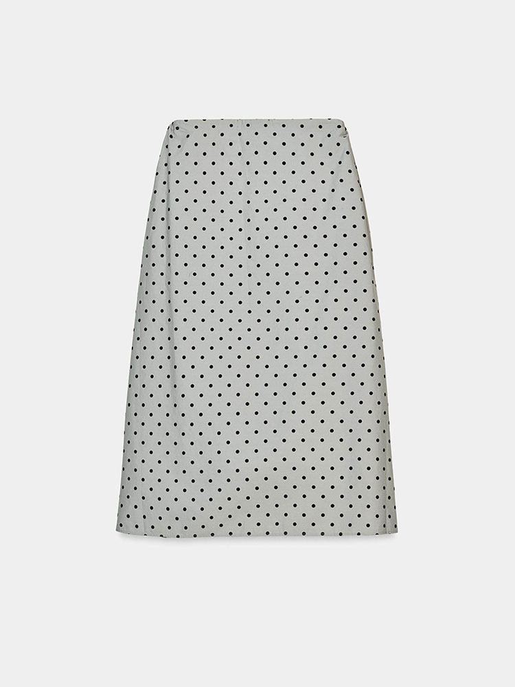 新しい夏のロングミディスカート水玉模様中国風の女性のファッシ - Vintage Fashion In Chinese のレビューと価格