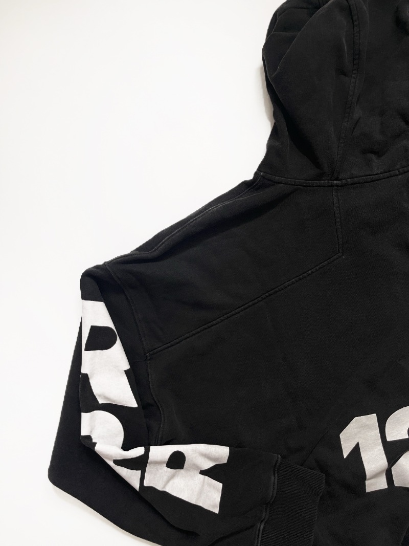RRR-123 刺繍ロゴ ダブルジップアップ パーカー ハイ - Vintage Urban Fashion のレビューと価格