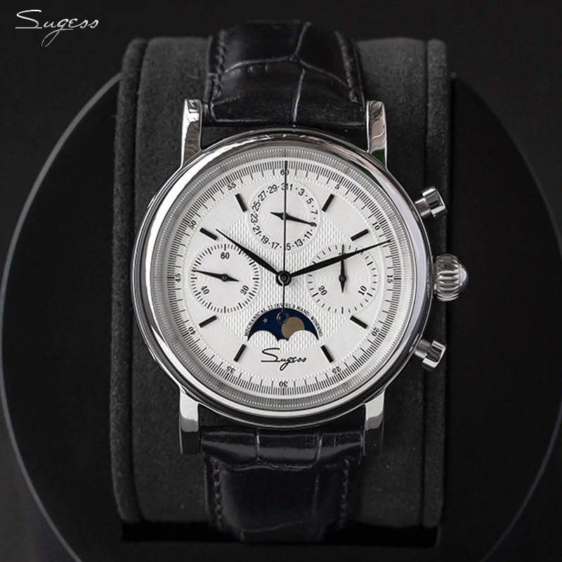 Sugess メンズ腕時計オリジナルムーブメント ST190 - Vintage Fashion Complete のレビューと価格
