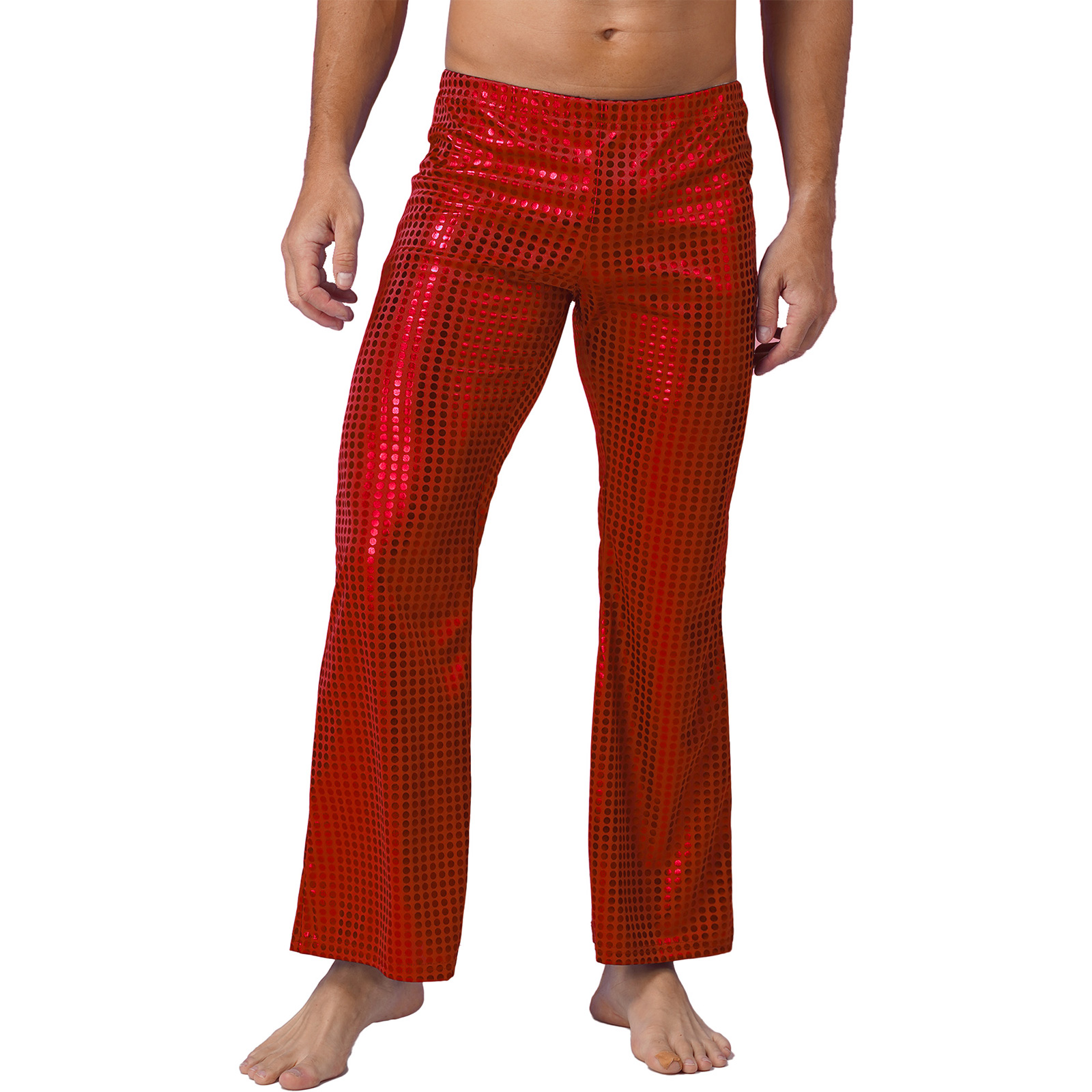 きらびやかなスパンコール,dancerのスーツ,アシンメトリ - Wide Leg Trouser 70S のレビューと価格