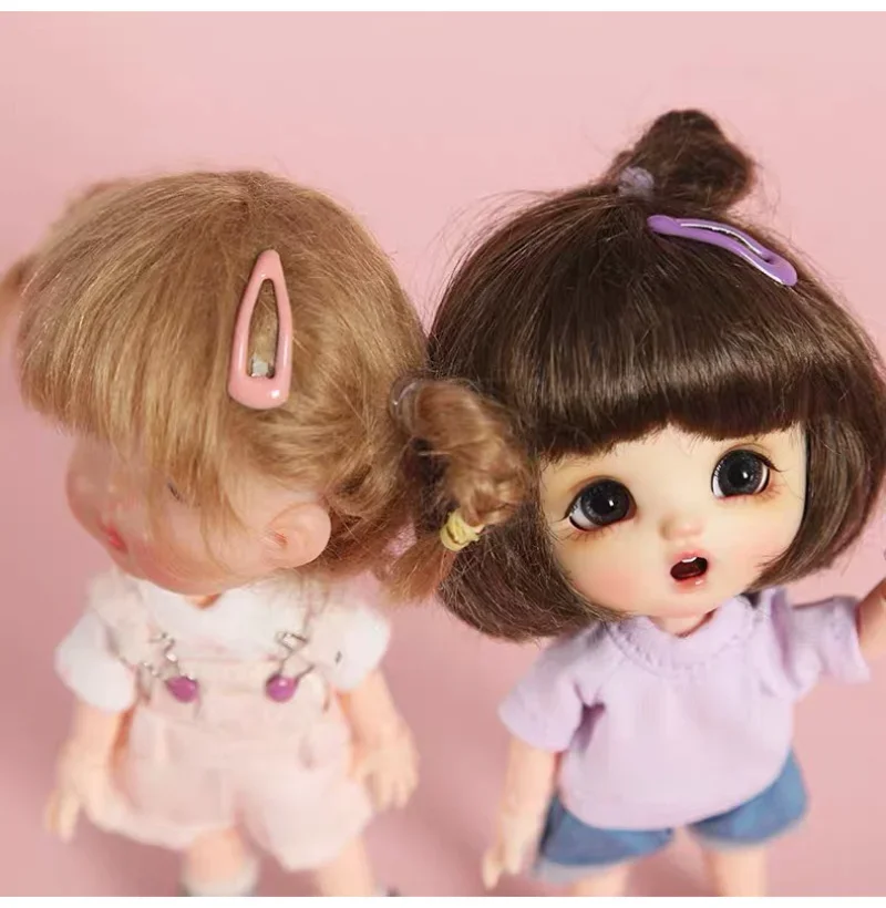 韓国ミニカラフルな子供用ヘアピン、ヘアグリップ、ヘアクリップ - Vintage Fashion Doll のレビューと価格