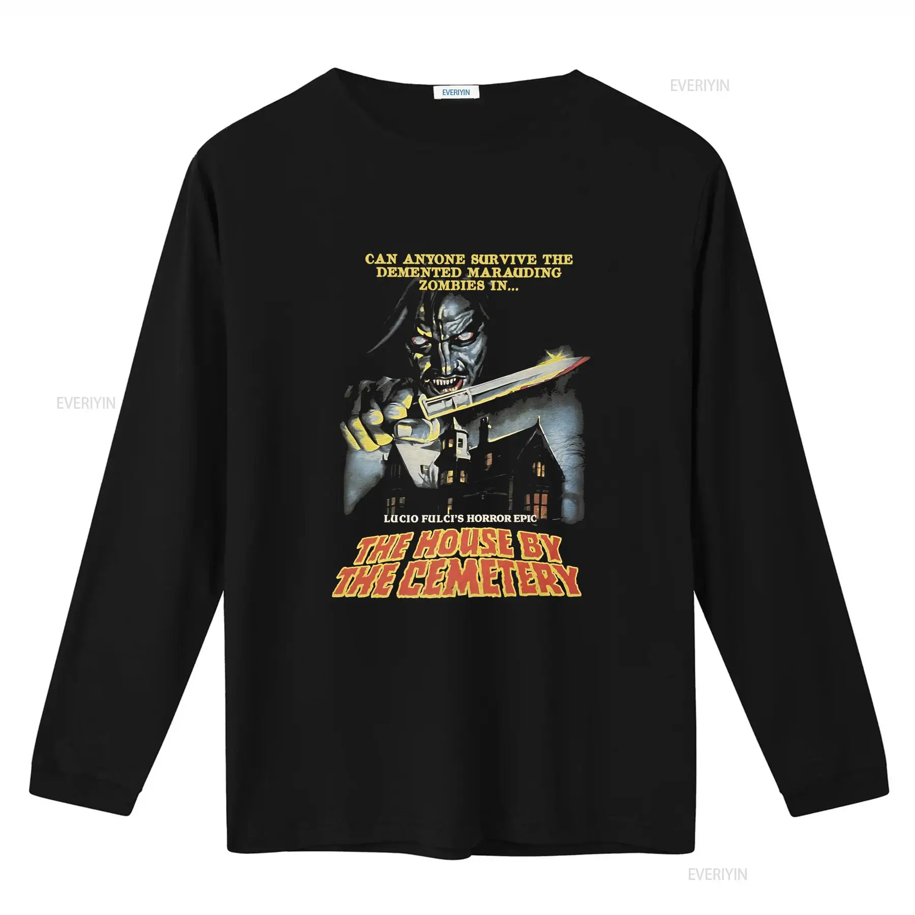 墓地のそばの家 Tシャツ さまざまなサイズ ホラー VHS  - Vintage Fashion Videos のレビューと価格