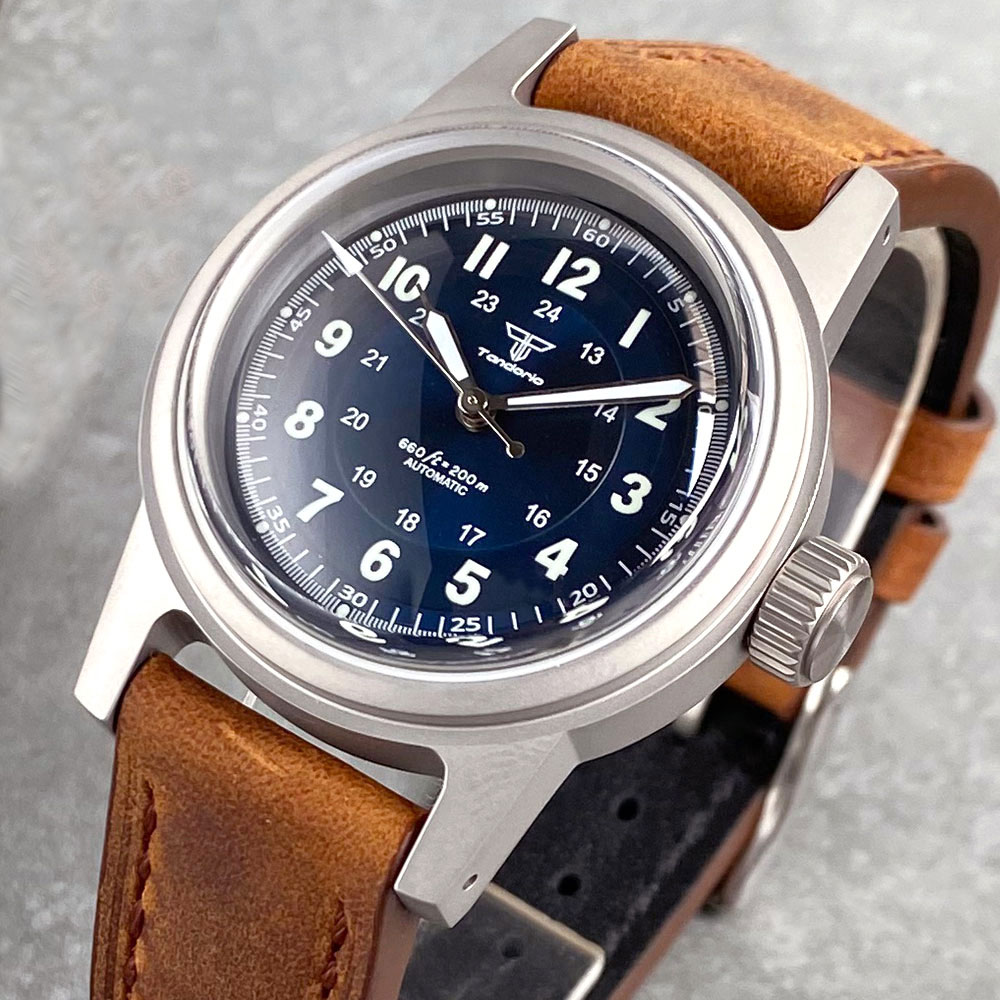 36 ミリメートル軍用自動巻き時計メンズミヨタ 8215/ア - Vintage Fashion Complete のレビューと価格