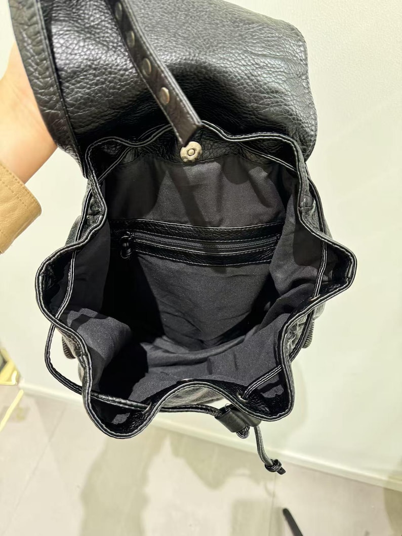 ゴシックパンク Pu レザーショルダーバッグリベット Y2K - Vintage Fashion Boutique のレビューと価格