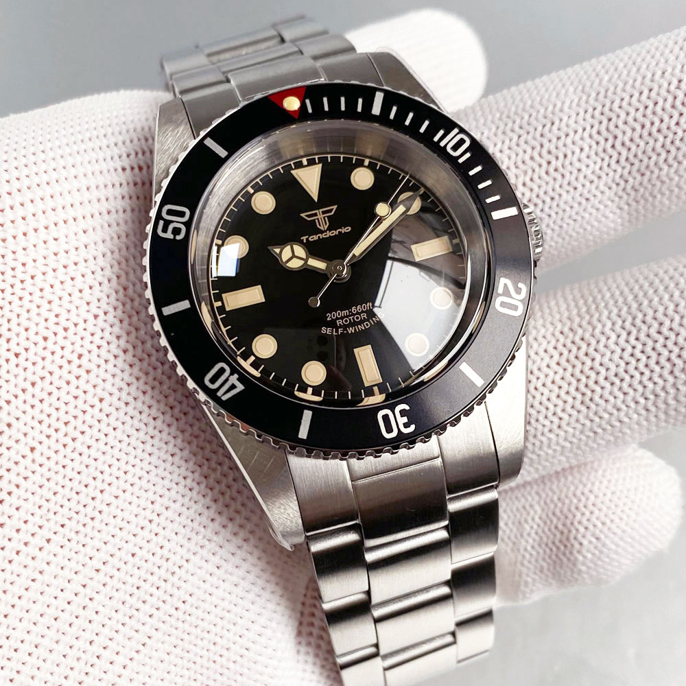 NH35搭載 タンデリオ ヴィンテージ 夜光 38mm サフ - Vintage Fashion Complete のレビューと価格