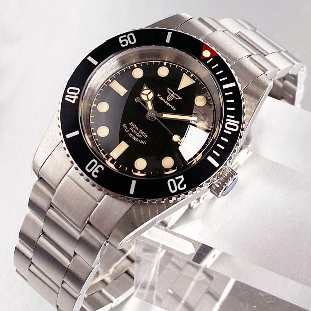 NH35搭載 タンデリオ ヴィンテージ 夜光 38mm サフ - Vintage Fashion Complete のレビューと価格