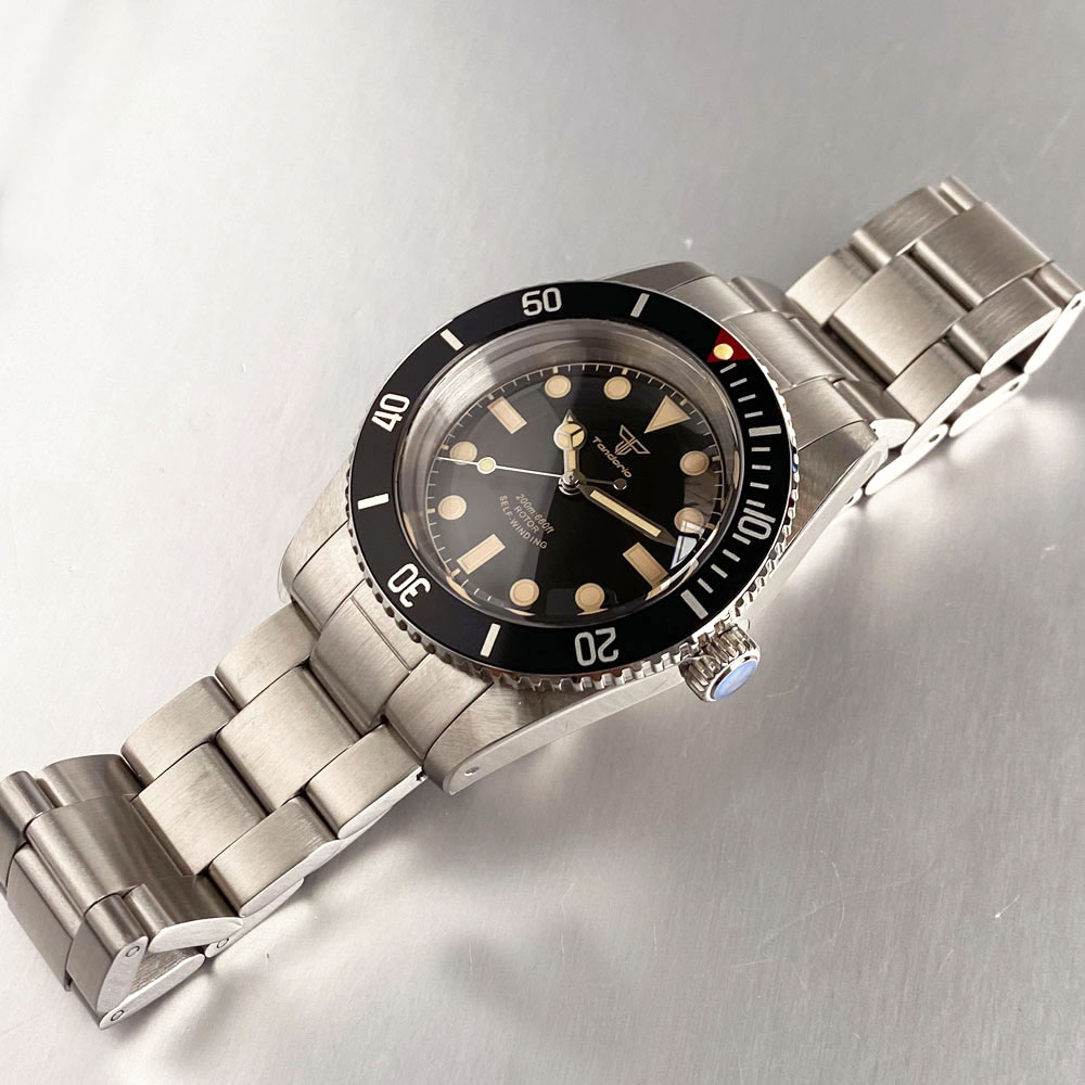 NH35搭載 タンデリオ ヴィンテージ 夜光 38mm サフ - Vintage Fashion Complete のレビューと価格