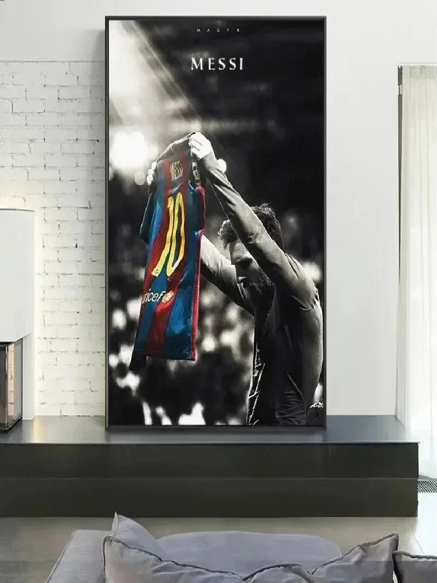 リオネル・メッシ フットボールスター クラシック ヴィンテー - Vintage Fashion Wall Art のレビューと価格