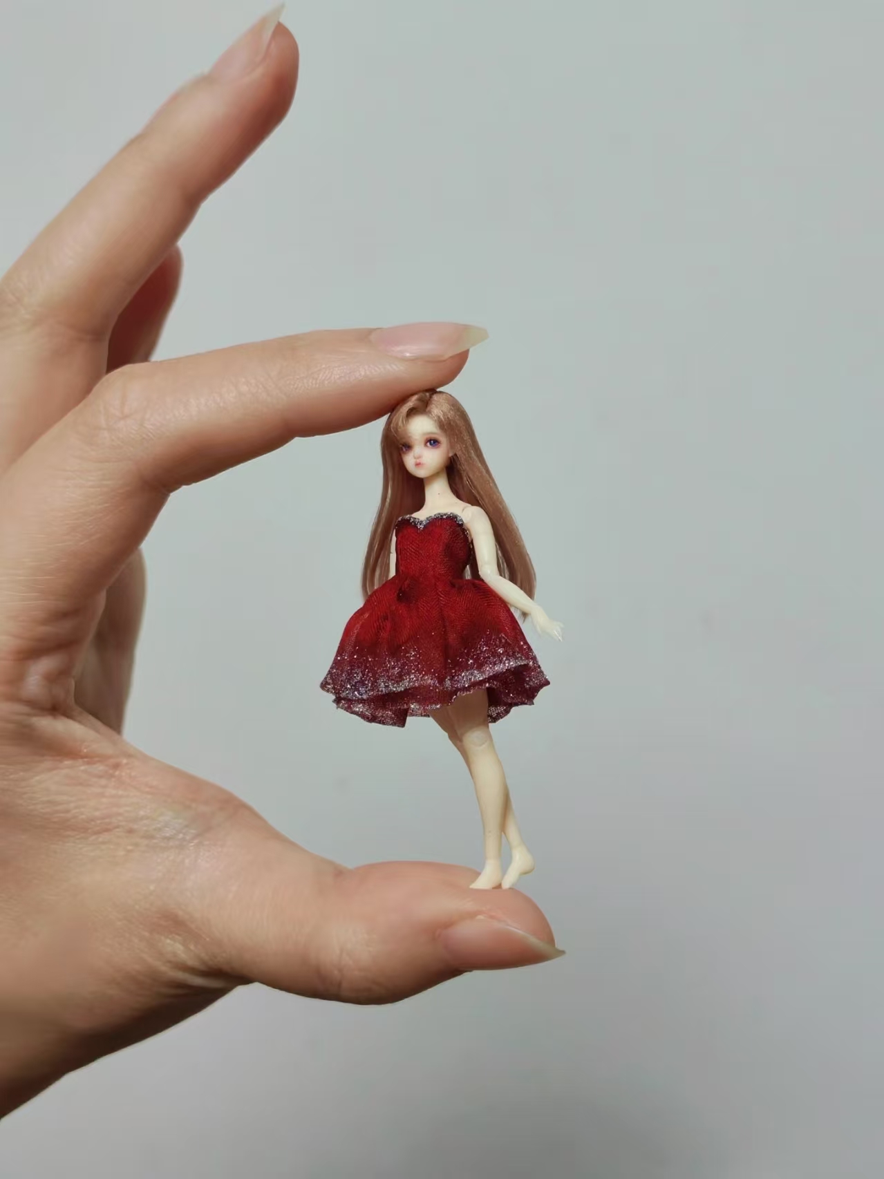 ミニBJD女の子の人形DIYおもちゃは、私の人形を動かすこと - Vintage Fashion Doll のレビューと価格