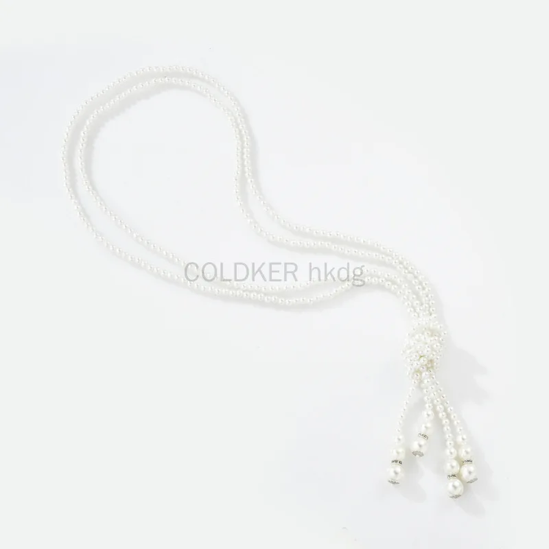 1920年代風パールネックレス フェイクパール ギャツビーア - Vintage Fashion Jewelry のレビューと価格