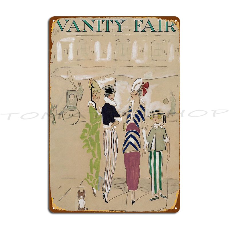 クラシックヴィンテージファッション雑誌カバーメタルプラークポ - Vintage Fashion Magazine Covers のレビューと価格