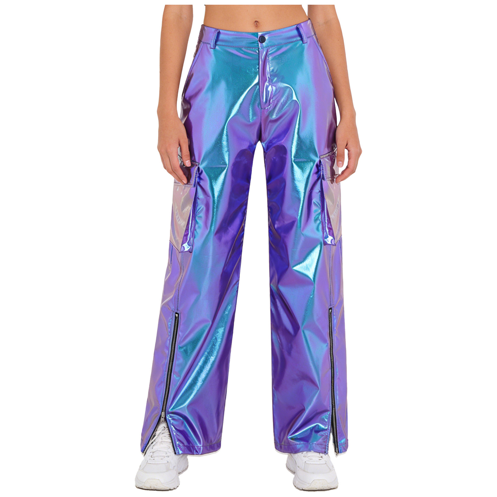 大人の70年代ディスコ衣装ヒップヒップジャズダンスパフォーマ - Wide Leg Trouser 70S のレビューと価格