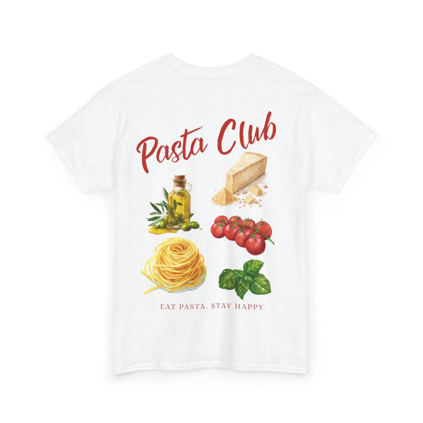 パスタクラブ イラスト Tシャツ イングレディエントグラフィ - Vintage Fashion Illustrations のレビューと価格