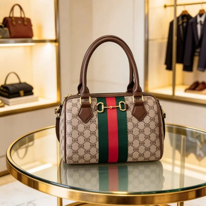 高級レザーおむつバッグ レディース ヴィンテージ風 シンプル - Vintage Fashion Boutique のレビューと価格