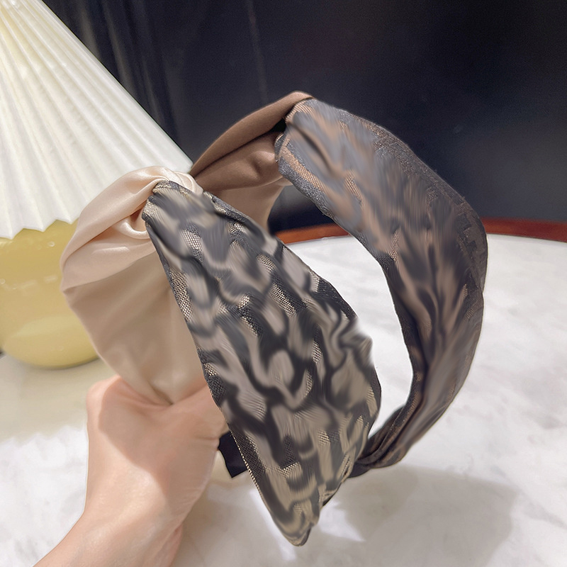 ワイド生地ノットヘッドバンド女性ガールズヘアバンドヘアフープ - Vintage Fashion Boutique のレビューと価格
